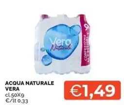 Mercatò Acqua naturale VERA offerta