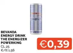 Mercatò Bevanda energy drink the energizer POWERKING offerta