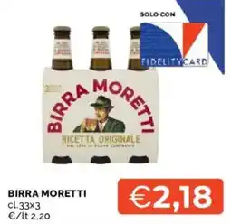 Mercatò Birra MORETTI offerta