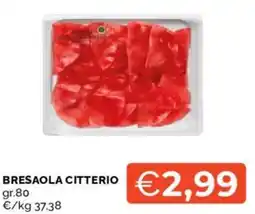 Mercatò Bresaola CITTERIO offerta
