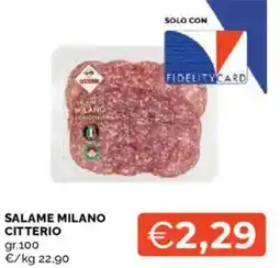 Mercatò Salame milano CITTERIO offerta