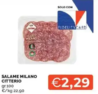 Mercatò Salame milano CITTERIO offerta