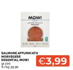 Mercatò Salmone affumicato norvegese essential MOWI offerta