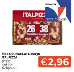 Mercatò Pizza surgelata 26x38 ITALPIZZA offerta