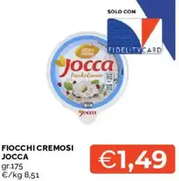 Mercatò Fiocchi cremosi JOCCA offerta