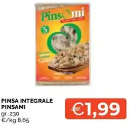 Mercatò Pinsa integrale PINSAMI offerta