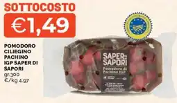 Mercatò Pomodoro ciliegino pachino IGP SAPER DI SAPORI offerta