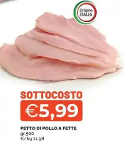 Mercatò Petto di pollo a fette offerta