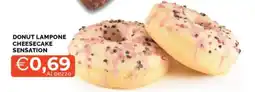 Mercatò Donut lampone cheesecake sensation offerta