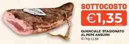 Mercatò Guanciale stagionato al pepe ANSUINI offerta