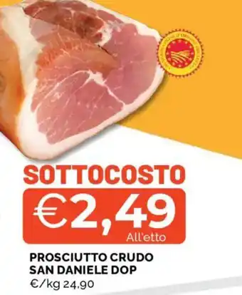 Mercatò Prosciutto crudo SAN DANIELE DOP offerta