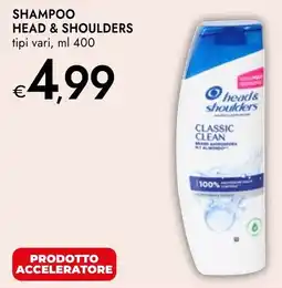 Bennet Shampoo HEAD & SHOULDERS offerta