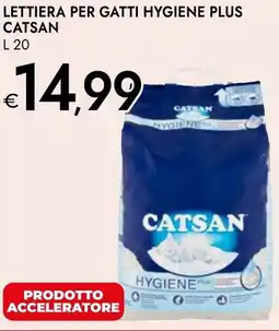 Bennet Lettiera per gatti hygiene plus CATSAN offerta