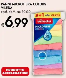 Bennet Panni microfibra colors VILEDA offerta
