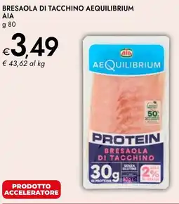 Bennet Bresaola di tacchino aequilibrium AIA offerta