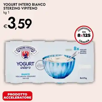 Bennet Yogurt intero bianco STERZING VIPITENO offerta