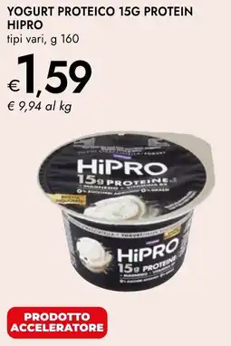 Bennet Yogurt proteico 15G protein HIPRO offerta