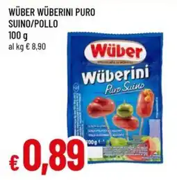 A&O Wüber wüberini puro suino/pollo offerta