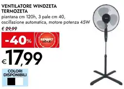 Bennet Ventilatore windzeta TERMOZETA offerta