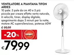 Bennet Ventilatore a piantana tifon ARDES offerta
