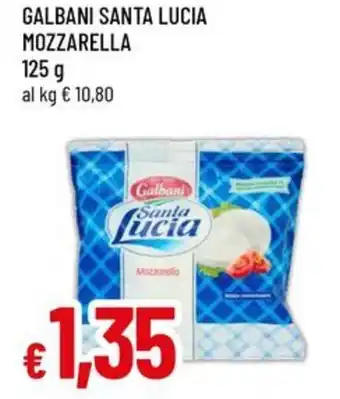 A&O Galbani santa lucia mozzarella offerta