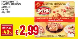 A&O Fratelli beretta pancetta affumicata a cubetti offerta