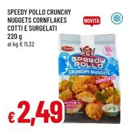 A&O Speedy pollo crunchy nuggets cornflakes cotti e surgelati offerta