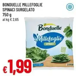 A&O Bonduelle millefoglie spinaci surgelato offerta