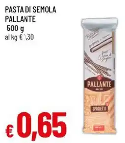 A&O Pasta di semola pallante offerta