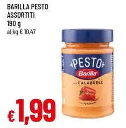 A&O Barilla pesto offerta