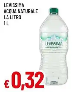A&O Levissima acqua naturale la litro offerta