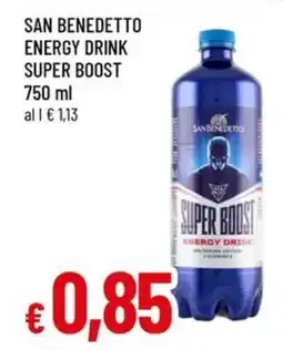 A&O San benedetto energy drink super boost offerta