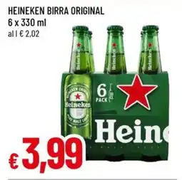 A&O Heineken birra original offerta