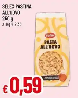 A&O Selex pastina all'uovo offerta