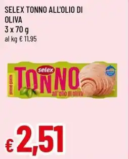 A&O Selex tonno all'olio di oliva offerta
