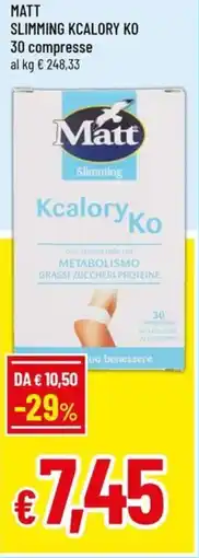 A&O Matt slimming kcalory ko offerta