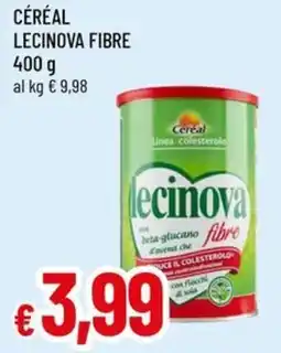 A&O Céréal lecinova fibre offerta