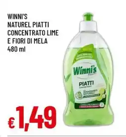 A&O Winni's naturel piatti concentrato lime e fiori di mela offerta