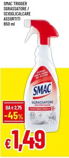 A&O Smac trigger sgrassatore/ scioglicalcare offerta