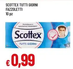 A&O Scottex tutti giorni fazzoletti offerta