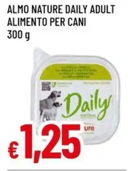 A&O Almo nature daily adult alimento per cani offerta