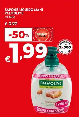 Bennet Sapone liquido mani PALMOLIVE offerta
