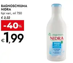 Bennet Bagnoschiuma NIDRA offerta