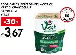 Bennet Ecoricarica detergente lavatrice vert di CHANTECLAIR offerta