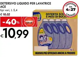 Bennet Detersivo liquido per lavatrice ACE offerta