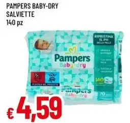 A&O Pampers baby-dry salviette offerta