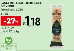 Bennet Pasta integrale biologica DELVERDE offerta
