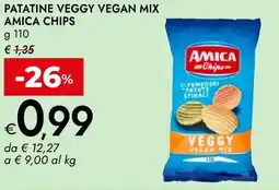 Bennet Patatine veggy vegan mix AMICA CHIPS offerta