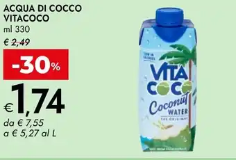 Bennet Acqua di cocco VITACOCO offerta