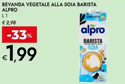 Bennet Bevanda vegetale alla soia barista ALPRO offerta